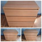 3x Houten ladekast. 3 Stuks voor €45,-!, Huis en Inrichting, Kasten | Ladekasten, Ophalen, Gebruikt, 50 tot 100 cm, 3 of 4 laden