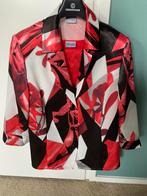 ZGAN Hermann Lange zwart/rood blouse+rode top in maat 46 €25, Hermann Lange, Ophalen of Verzenden, Zo goed als nieuw, Maat 46/48 (XL) of groter