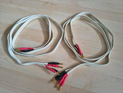 Van den Hul Snowtrack bi-wire speakerkabels, Audio, Tv en Foto, Audiokabels en Televisiekabels, Zo goed als nieuw, Luidsprekerkabel