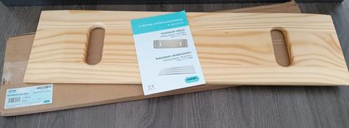 Sundo transferplank hout met handgrepen als nieuw in doos., Diversen, Verpleegmiddelen, Nieuw, Ophalen of Verzenden