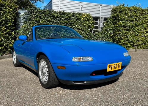 Mazda MX-5 Miata NA 1990 Turbo 230PK, Auto's, Mazda, Particulier, MX-5, Bluetooth, Lichtmetalen velgen, Open dak, Radio, Benzine