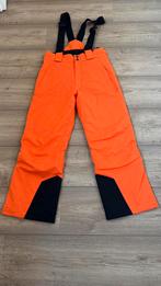 Mooie oranje Kjus vector pants skibroek mt 140, Broek, Ophalen of Verzenden, Zo goed als nieuw, Kjus