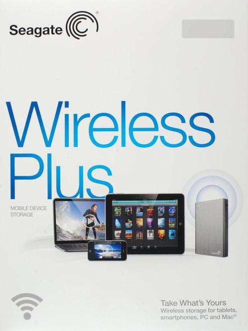 Seagate Wireless Plus 500GB externe hardeschijf, Computers en Software, Android Tablets, Nieuw, 10 inch, 512 GB, Ophalen of Verzenden