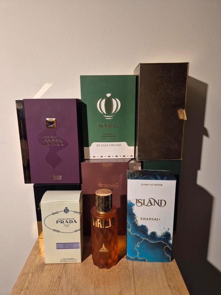 Parfum Collectie - Prada, Khadlaj, Gulf Orchid,  en meer, Sieraden, Tassen en Uiterlijk, Uiterlijk | Parfum, Gebruikt, Ophalen of Verzenden