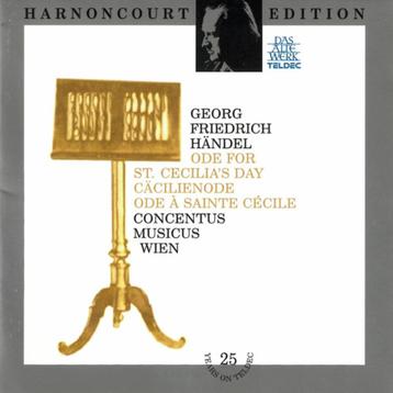 HÄNDEL Ode for St Cecilias day CD HARNONCOURT TELDEC ZGAN beschikbaar voor biedingen