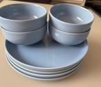Servies 4 borden & 4 desert schalen, Ophalen, Gebruikt