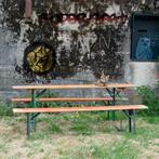 100 Vintage Bier tafels Picknick klaptafels bierset  561, Ophalen of Verzenden, Nieuw