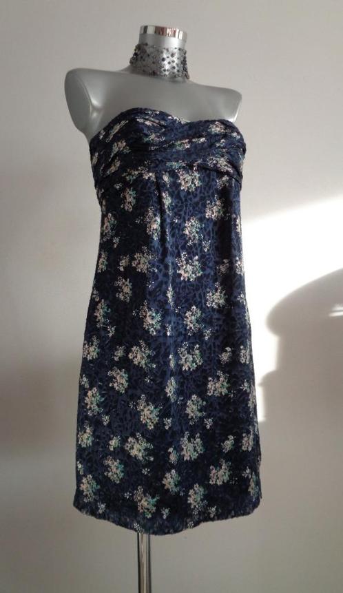 See by Chloe strapless jurk, origineel maat 38 NIEUW, Kleding | Dames, Jurken, Nieuw, Maat 38/40 (M), Blauw, Knielengte, Verzenden