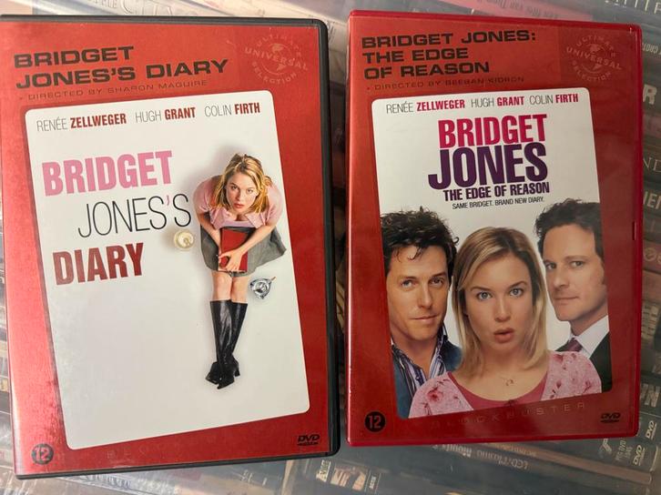 Bridget Jones DVD Dubbelpakket - Diary & The Edge of Reason, Cd's en Dvd's, Dvd's | Tv en Series, Zo goed als nieuw, Komedie, Boxset