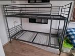 Metalen Stapelbed - Ideaal voor Kinderkamers!, Gebruikt, 90 cm, Eenpersoons, 160 tot 180 cm
