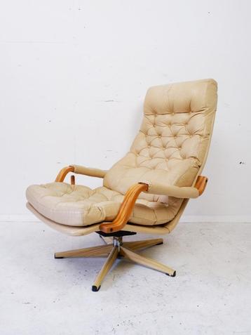 Zweedse relax fauteuil jaren 70