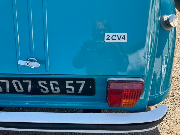 Citroen 2cv4 1974, eerste eigenaresse. Buitenbeentje, Auto's, Citroën, Particulier, 2CV, Benzine, Sedan, Handgeschakeld, Blauw
