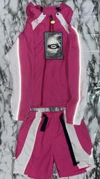 Roze/Witte set - Jas en korte broek, Kleding | Dames, Maat 38/40 (M), Ophalen of Verzenden, Roze, Onbekend