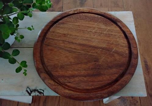 Houten bord - plank - broodplank - serveerplank - pizzabord, Huis en Inrichting, Keuken | Servies, Gebruikt, Bord(en), Overige stijlen