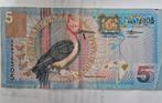 Nr.14..5 gulden Suriname Jan.2000, Ophalen of Verzenden, Zuidoost-Azië, Los biljet