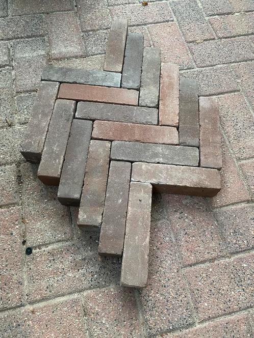 Mooie gebakken waalformaat klinkers 6,5 m2, Tuin en Terras, Tegels en Klinkers, Gebruikt, Klinkers, Overige materialen, 5 tot 10 m²