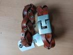 Echt leren armbanden, Sieraden, Tassen en Uiterlijk, Ophalen, Nieuw, Bruin, Leer