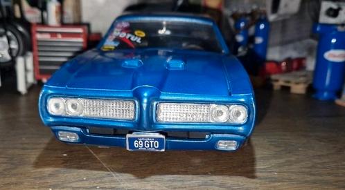 Pontiac GTO 1969 Customized ERTL, Hobby en Vrije tijd, Modelauto's | 1:18, Zo goed als nieuw, Auto, ERTL, Verzenden
