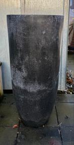 Hoge bloempot - 80 cm, Tuin en Terras, Bloempotten, Gebruikt, Rond, Binnen, Beton