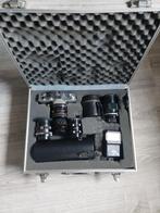 Praktica MTL3 camera met lenzen en flitser, Ophalen of Verzenden, Gebruikt, Spiegelreflex, Overige Merken