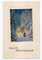 Zalig Nieuwjaar 1939 (ezel), Verzamelen, Ansichtkaarten | Themakaarten, Ophalen, 1920 tot 1940, Gelopen, Feest(dag)