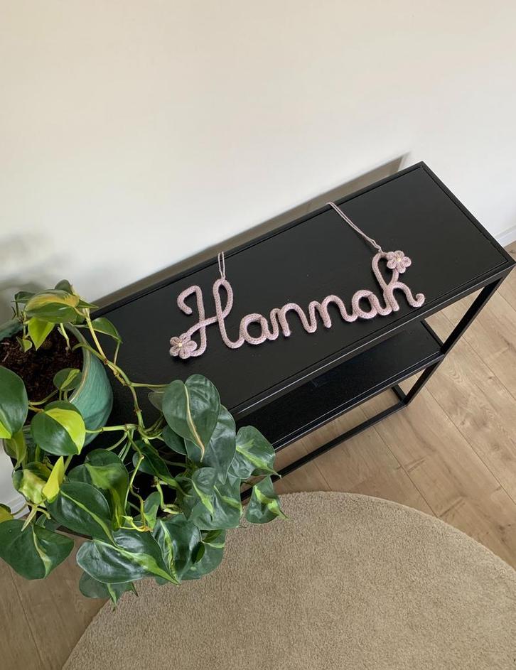 Gepunnikte naam/mand/ring, Huis en Inrichting, Woonaccessoires | Kransen, Nieuw, Ophalen of Verzenden