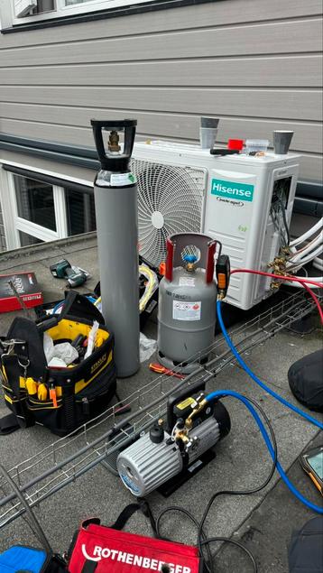 Airco gecertificeerde monteur!  beschikbaar voor biedingen