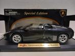 Lamborghini Murcielago spyder darkgrey Maisto metal 1:18 KRD, Ophalen of Verzenden, Zo goed als nieuw, Auto, Maisto