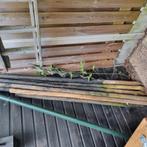 Houten tuinpalen rond, Tuin en Terras, Ophalen, Gebruikt, 250 cm of meer, Palen