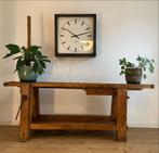 Grote Oude Echte Stationsklok - Bieden!, Huis en Inrichting, Woonaccessoires | Klokken, Ophalen, Gebruikt, Wandklok