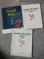 3 cello boeken, bladmuziek, Muziek en Instrumenten, Cello, Klassiek, Les of Cursus, Ophalen of Verzenden