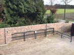 Tuinhek  groen lengte en hoogte staan op papier, Tuin en Terras, Ophalen of Verzenden