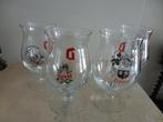 4 Duvel Bierglazen, Ophalen of Verzenden, Zo goed als nieuw, Glas of Glazen, Duvel