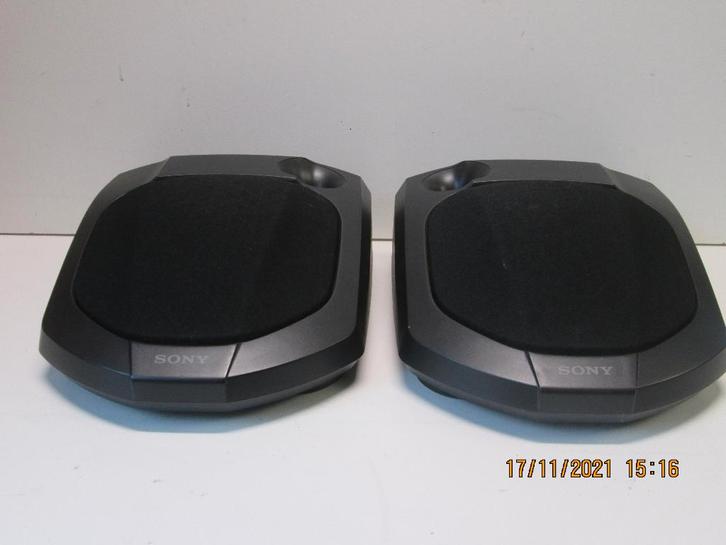 Sony Boxen set, Audio, Tv en Foto, Luidsprekers, Zo goed als nieuw, Front, Rear of Stereo speakers, Minder dan 60 watt, Sony, Ophalen of Verzenden