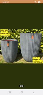 Nieuwe capi bloembak set AANBIEDING, Kunststof, Capi, Rond, Nieuw