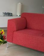 mooie relaix feutuil wegens verhuizing . kleur rood oranje., Ophalen, Eenpersoons, Modern strak, 75 tot 100 cm