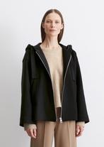 Marco Polo wool jas maat 38/40 twv € 330 splinternieuw!, Kleding | Dames, Jassen | Winter, Maat 38/40 (M), Verzenden, Zwart, Pauw