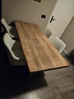 Massief Houten Tafel - 170x80x76 cm, Huis en Inrichting, Tafels | Eettafels, Ophalen, Gebruikt, 50 tot 100 cm, 150 tot 200 cm
