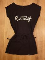 In Nieuwstaat, zwart jurkje tuniek van Rustaagh met riempje, Kleding | Dames, Maat 38/40 (M), Ophalen of Verzenden, Zo goed als nieuw