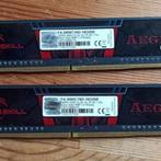 G.Skill 2x8gb DDR4 F4-3000C16D-16GISB €17, Computers en Software, RAM geheugen, Gebruikt, DDR4, Ophalen of Verzenden, Desktop
