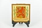 CLOISONNE TEGEL ZUID-HOLLAND, Antiek en Kunst, Antiek | Keramiek en Aardewerk, Ophalen of Verzenden
