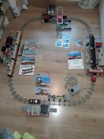 Lego trein verzameling 12v 7740 7745 7824 7822 7839 7823, Complete set, Ophalen of Verzenden, Lego, Zo goed als nieuw
