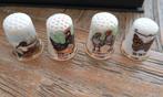 7 DIEREN VINGERHOEDJES BONE CHINA NU ALLES 12€ PER STUK 2€ Z, Ophalen of Verzenden, Zo goed als nieuw