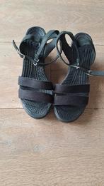 Zwarte Crocs - Maat W8, Kleding | Dames, Schoenen, Ophalen of Verzenden, Zo goed als nieuw, Zwart