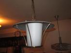 Vintage lantaarn hanglamp, Huis en Inrichting, Lampen | Hanglampen, Ophalen of Verzenden, Gebruikt, Metaal, Minder dan 50 cm