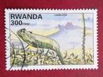 Rwanda 1998 pz cameleon, Verzenden, Overige landen, Gestempeld