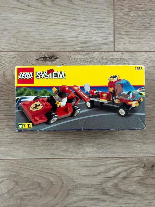 Lego 1253 - Lego Shell Racewagentransport - nieuw, Kinderen en Baby's, Speelgoed | Duplo en Lego, Nieuw, Lego, Complete set, Ophalen of Verzenden