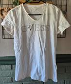 Guess T-shirt maat M, Kleding | Dames, T-shirts, Maat 38/40 (M), Wit, Ophalen of Verzenden, Zo goed als nieuw