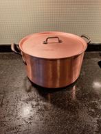Falk super grote koperen Soep.kook.braadpan, Ophalen of Verzenden, Gebruikt, Overige materialen, Kookpan of Snelkookpan