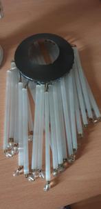 Vintage glazen lampenkapjes, Ophalen, Barok, Wit, Rond